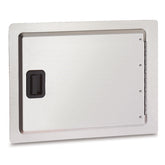 Single Access Door with Black Slam Latches